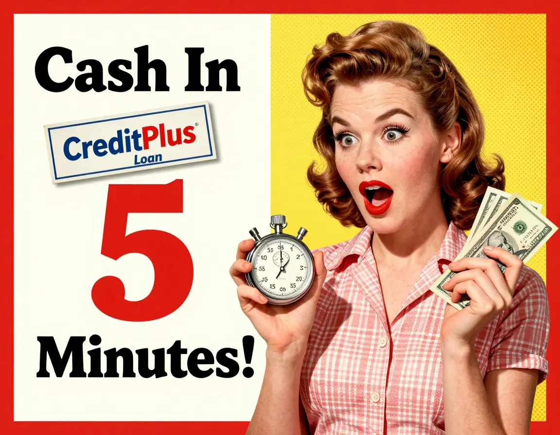 Get a Loan Today With CreditPlus — Simple & Fast