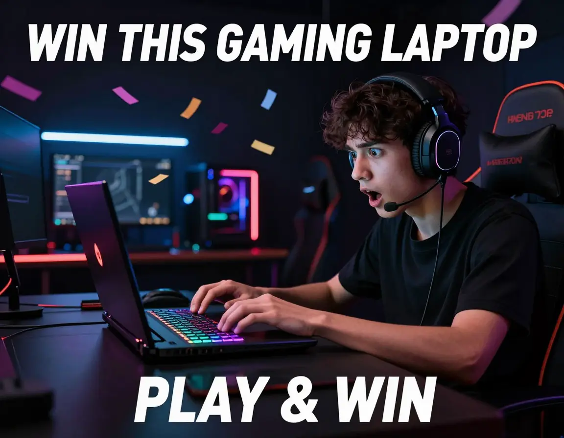 Are You Today’s Laptop Winner? Check Now