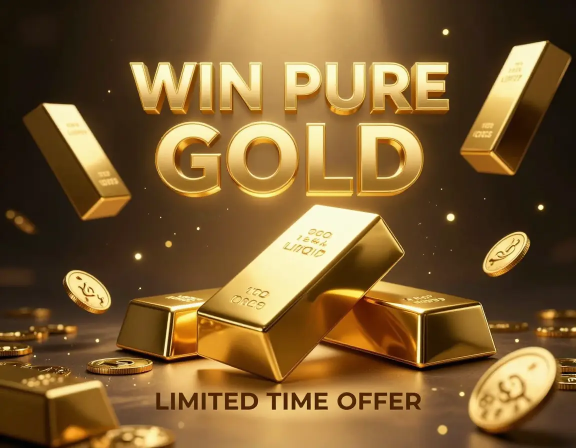Win Real Gold Today — Try Your Luck